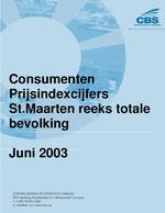 Consumenten Prijsindexcijfers Juni 2003